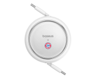 Baseus Free2Pull Cable C to C 100W 1m White Bayern - 1348108 - zdjęcie 1
